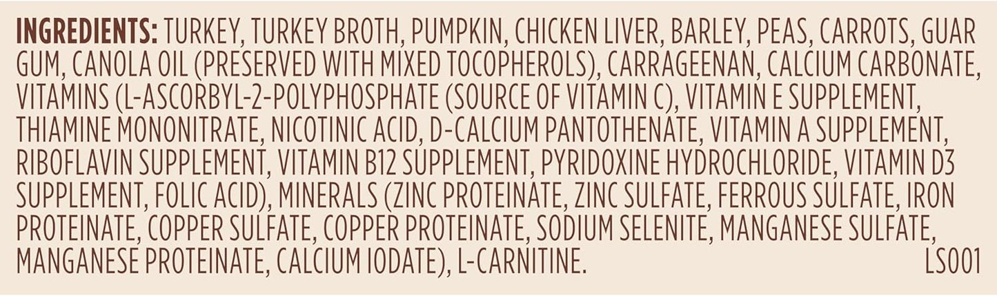 Nutrish Real Beef & Pumpkin Recipe Whole Health Blend Premium Paté Wet Dog Food, 13 oz. Can, 12 Count, Packaging May Vary (Rachael Ray)