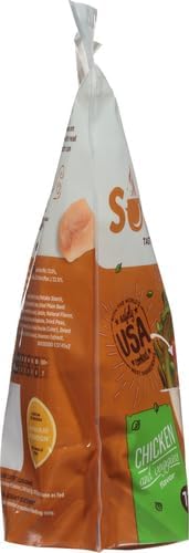 Nutrish Soup Bones Premium Dog Chews with Real Chicken and Veggies, 6.3 oz. Bag, Pack of 8 (Rachael Ray)