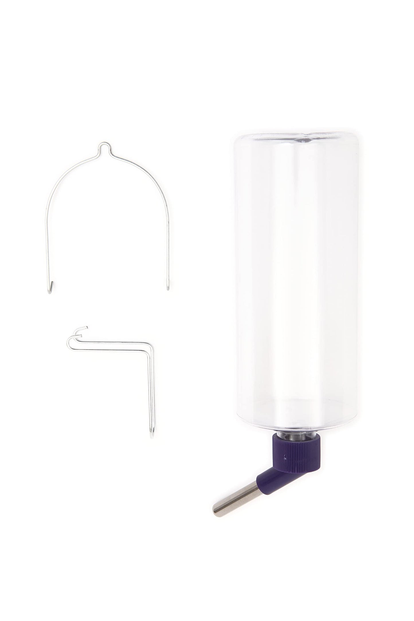 Lixit Standard Cage Water Bottles for Rabbits, Ferrets, Guinea Pigs, Hamsters, Rats, Mice and Other Small Animal's (32 Ounce, Clear)