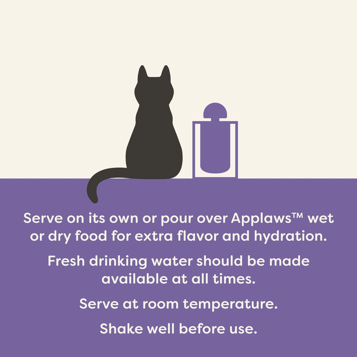 Applaws Natural Bone Broth Wet Cat Food Topper, Limited Ingredient Broth for Cats, Protein Wet Food Topper for Cats, Fish and Chicken Variety Pack(6 x 3oz Spout Pouches)