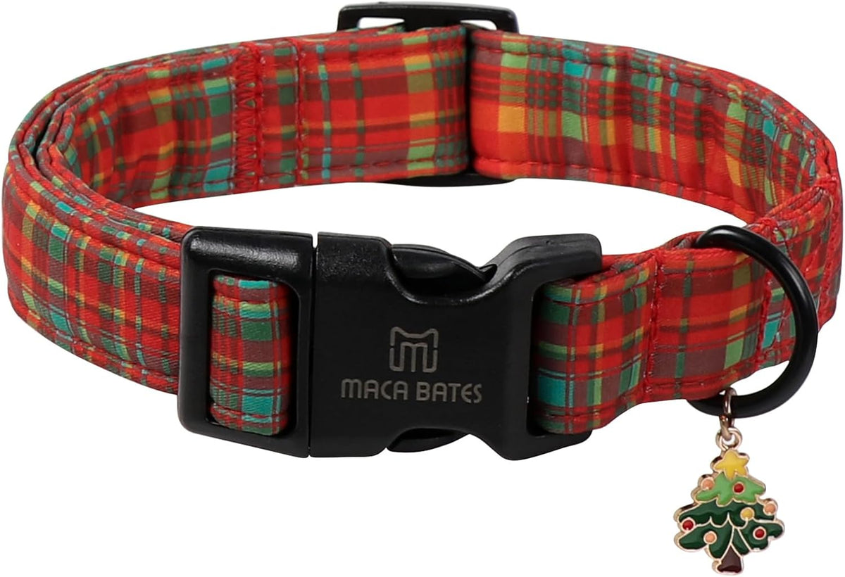 Maca Bates Halloween Pink and Purple Ghost Dog Collar for Large Dogs