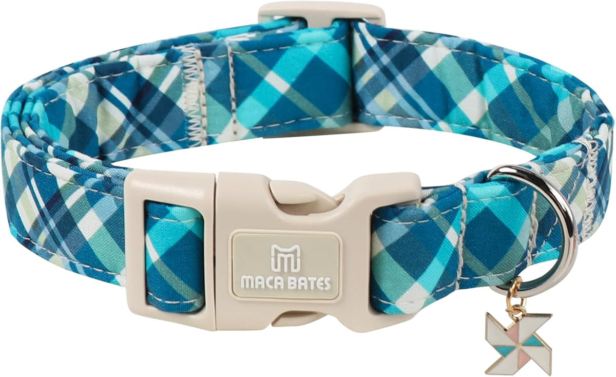 Maca Bates Halloween Pink and Purple Ghost Dog Collar for Large Dogs
