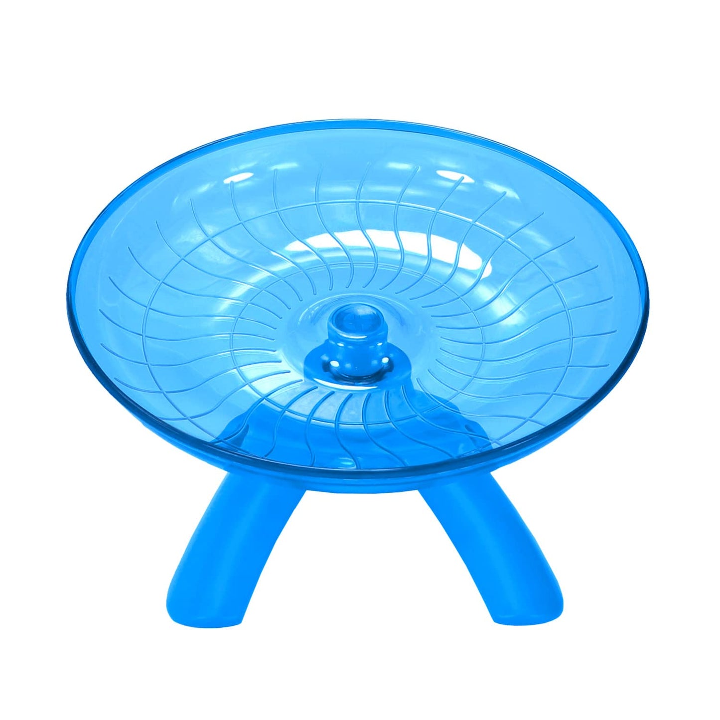 Wontee Hamster Water Bottle Water Dispenser Hamster Silent Exercise Running Wheel for Dwarf Hamsters Gerbil Mice (Blue, 80ML)