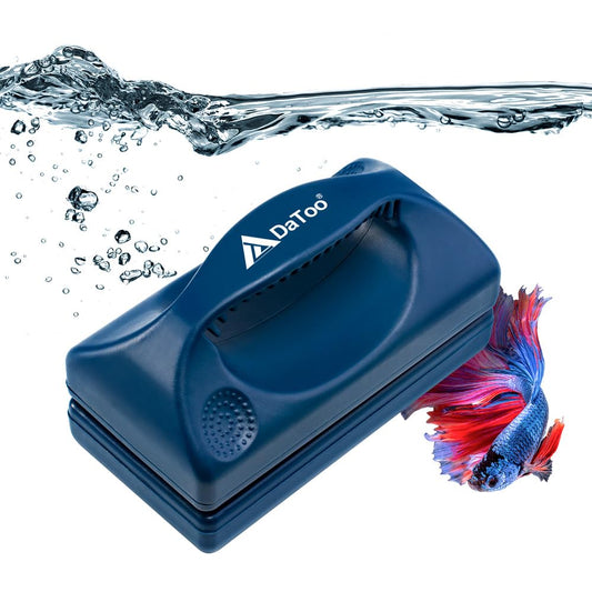 DaToo Aquarium Mini Magnetic Scrubber Scraper Small Fish Tank Cleaner Nano Glass Aquarium Cleaning Tools with Super Strong Magnet