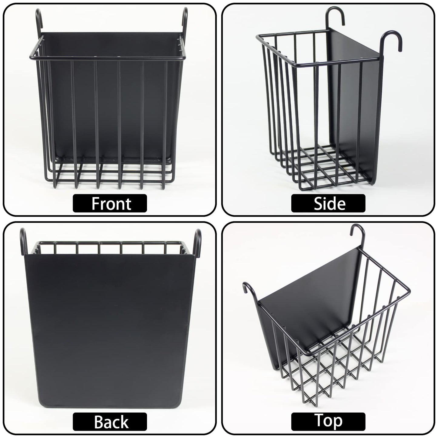 Guinea Pig Hay Feeder，Rabbit Hay Feeder with Heavy-Duty Metal Frame Hay Holder，for Bunny, Guinea Pigs,Chinchillas-6.9x4.7x6.6 inch