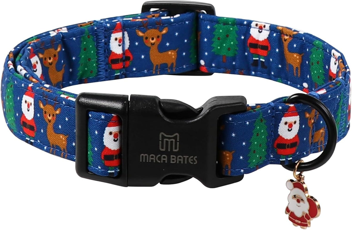 Maca Bates Halloween Pink and Purple Ghost Dog Collar for Large Dogs