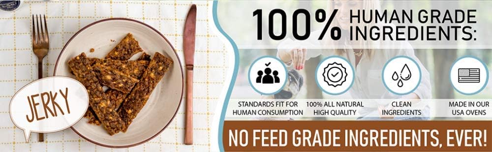 Turkey & Pumpkin 5 oz. Dog Jerky Treat | Human Grade | High Protein