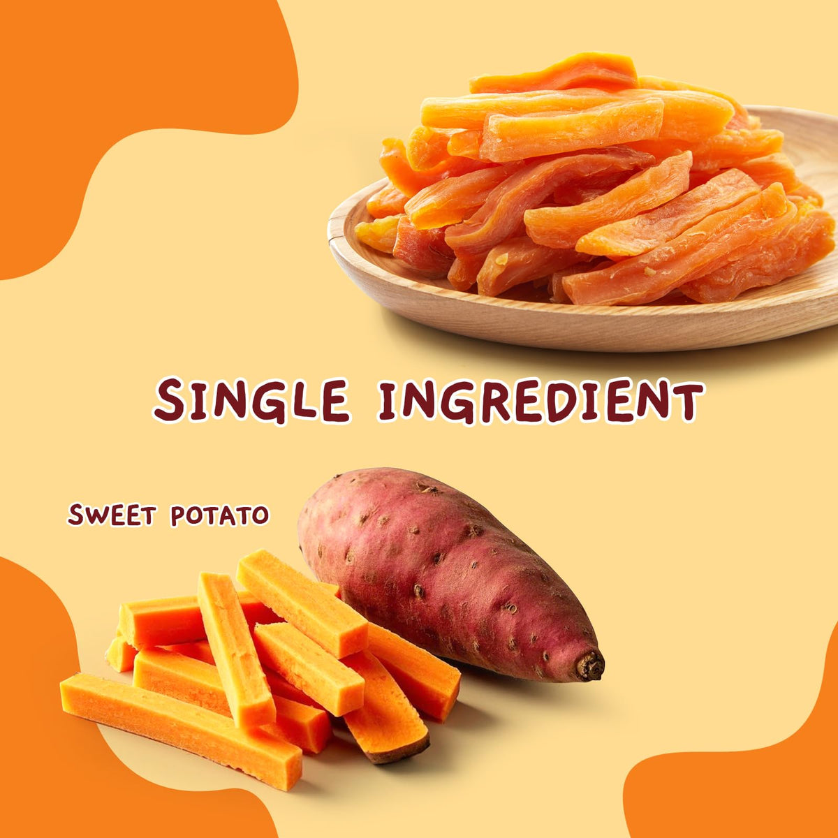 Jungle Calling Chicken & Sweet Potato Treats, Fiber-Rich, Digestible Chews