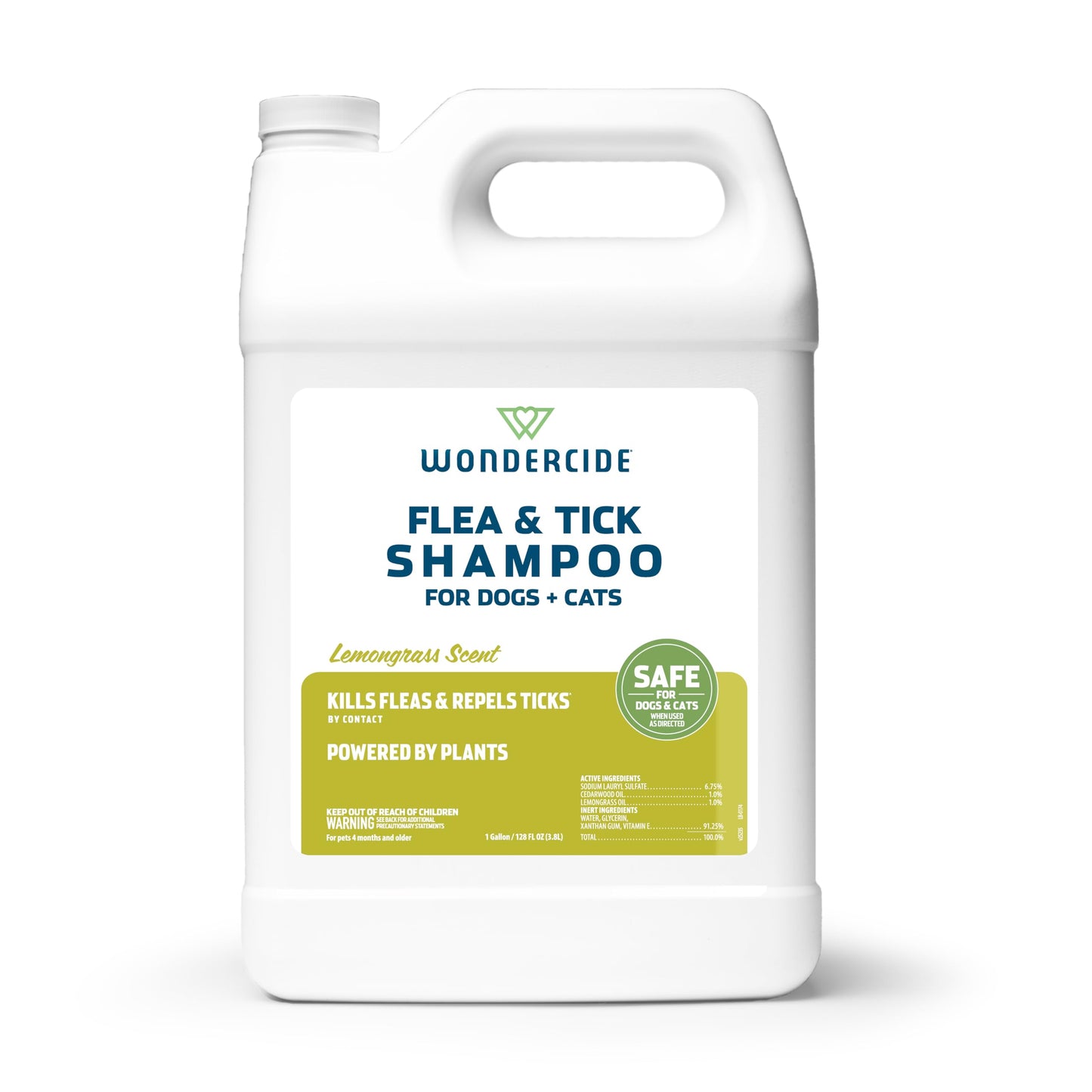 Wondercide - Flea & Tick Shampoo for Dogs and Cats - Flea and Tick Treatment with Natural Essential Oils - for Pets Over 4 Months - Powered by Plants - Rosemary - 12 Fl oz