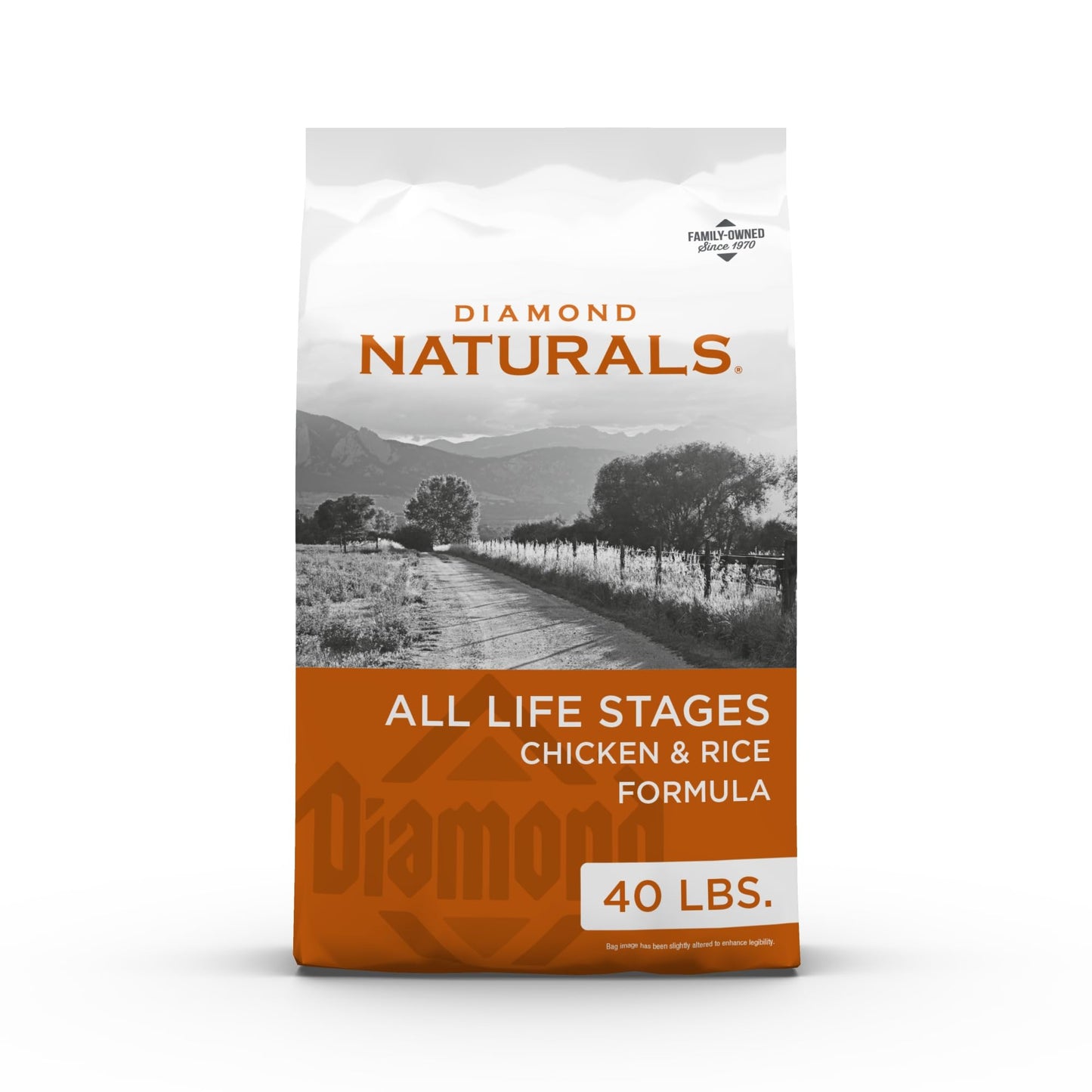 Diamond Naturals Skin & Coat Real Salmon and Potato Recipe Dry Dog Food with Quality Protein, Omega Fatty Acids, Probiotics and Essential Nutrients to Promote Healthy Skin and Coat 30lb