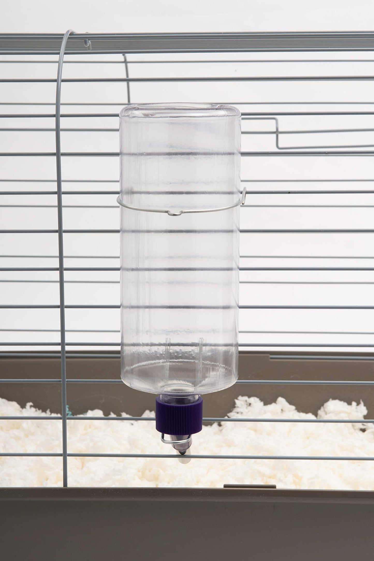 Lixit Standard Cage Water Bottles for Rabbits, Ferrets, Guinea Pigs, Hamsters, Rats, Mice and Other Small Animal's (32 Ounce, Clear)