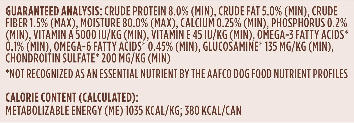 Nutrish Rachael Ray Wet Dog Food Chunks in Gravy Real Chicken & Veggies Recipe, 13 oz. Can, 12 Count
