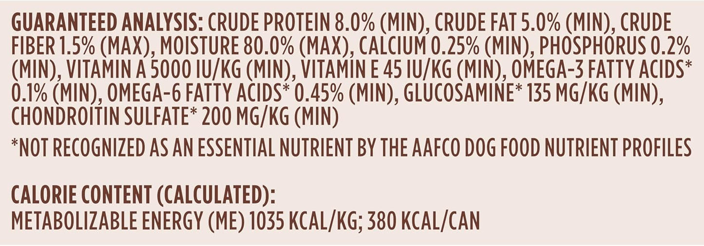 Nutrish Rachael Ray Wet Dog Food Chunks in Gravy Real Chicken & Veggies Recipe, 13 oz. Can, 12 Count