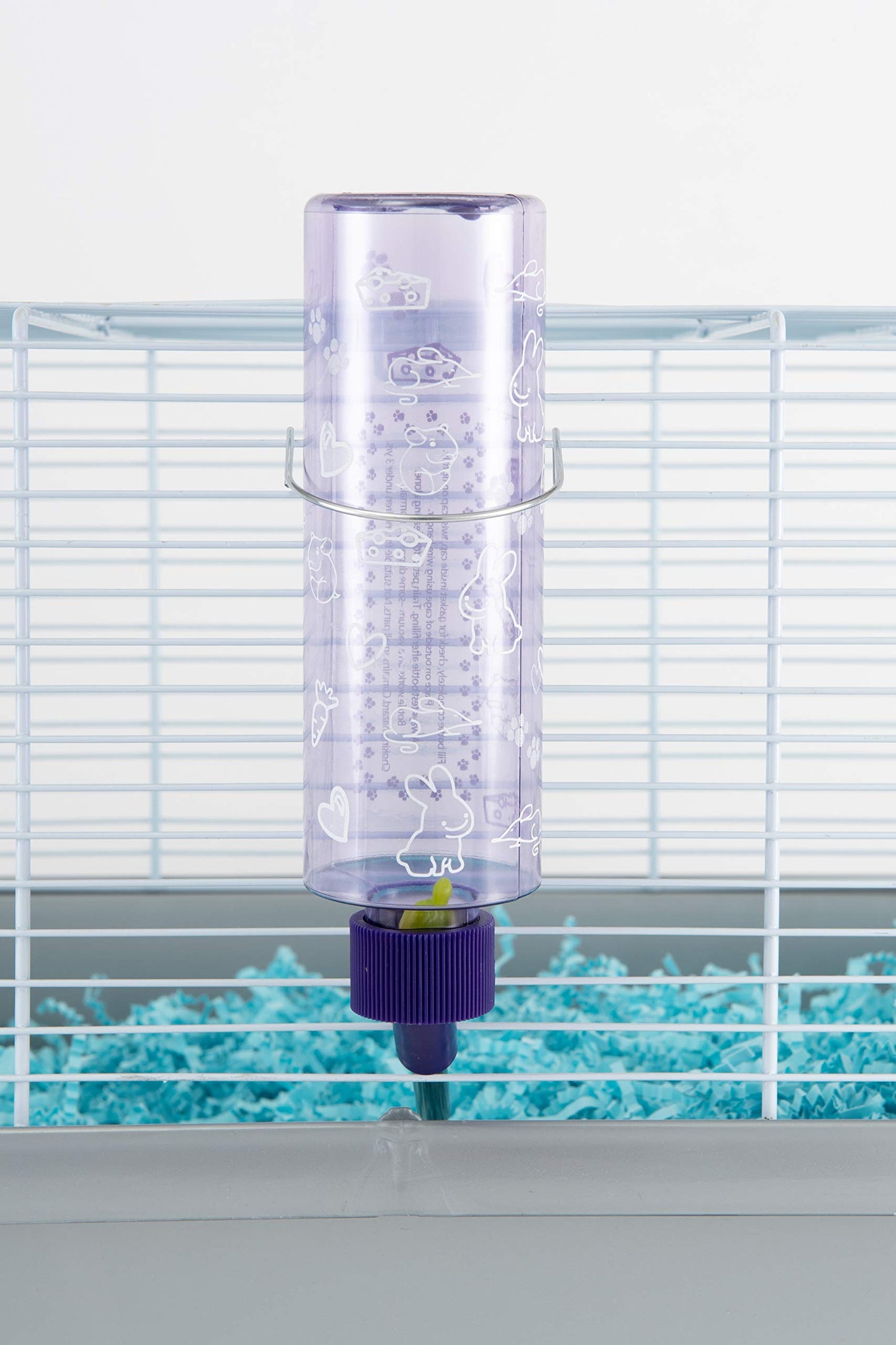 Lixit Standard Cage Water Bottles for Rabbits, Ferrets, Guinea Pigs, Hamsters, Rats, Mice and Other Small Animal's (32 Ounce, Clear)