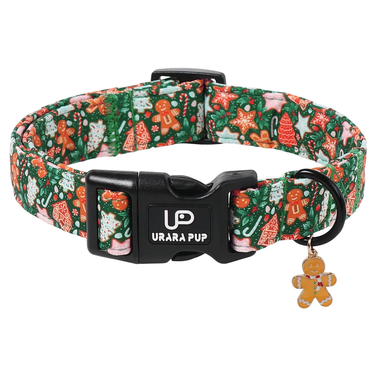 Maple Leaf Dog Collar, Fall Autumn Orange Leaf Dog Collar