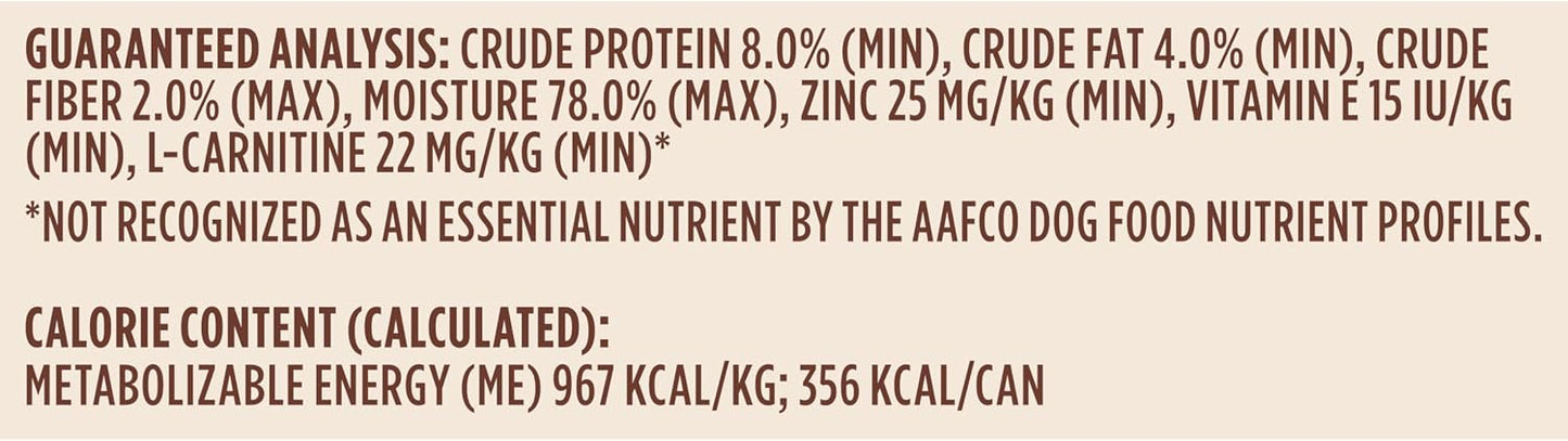 Nutrish Real Beef & Pumpkin Recipe Whole Health Blend Premium Paté Wet Dog Food, 13 oz. Can, 12 Count, Packaging May Vary (Rachael Ray)