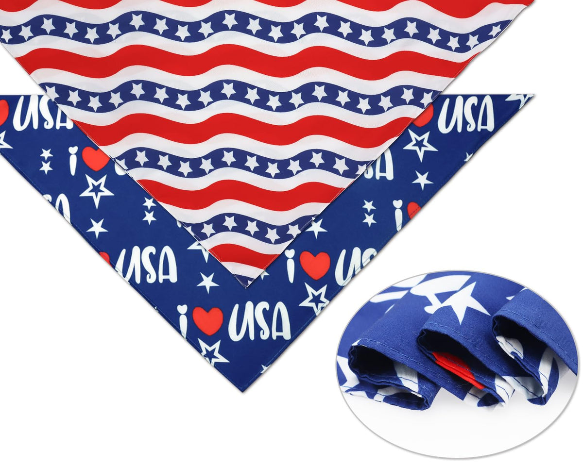 Halloween Dog Bandanas,Pumpkin and Cute Ghost Pet Scarf,Seasonal Outfit for Boy and Girl Dogs,Reversible Holiday Dog Costume for Medium to Large Dogs(2PCS,Purple,Black&White)