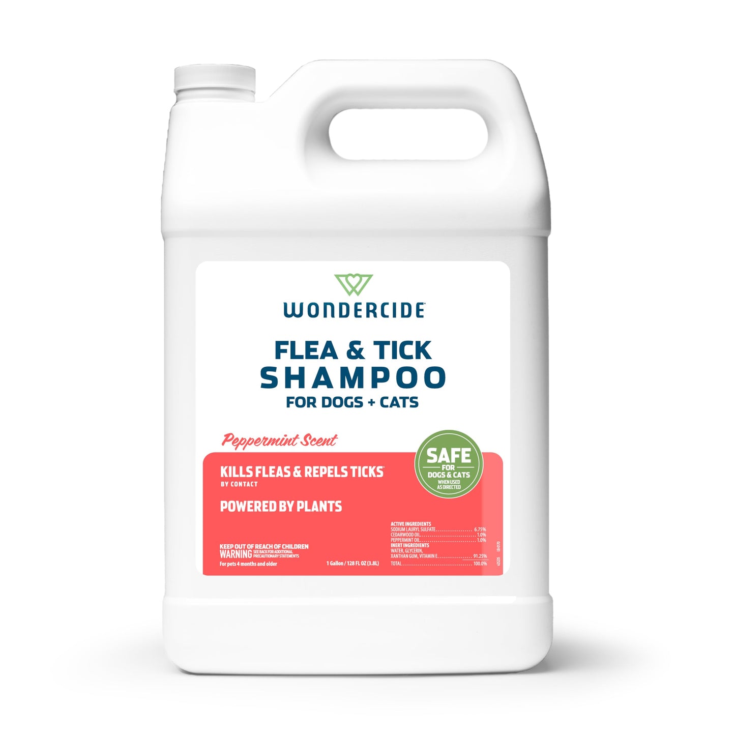 Wondercide - Flea & Tick Shampoo for Dogs and Cats - Flea and Tick Treatment with Natural Essential Oils - for Pets Over 4 Months - Powered by Plants - Rosemary - 12 Fl oz