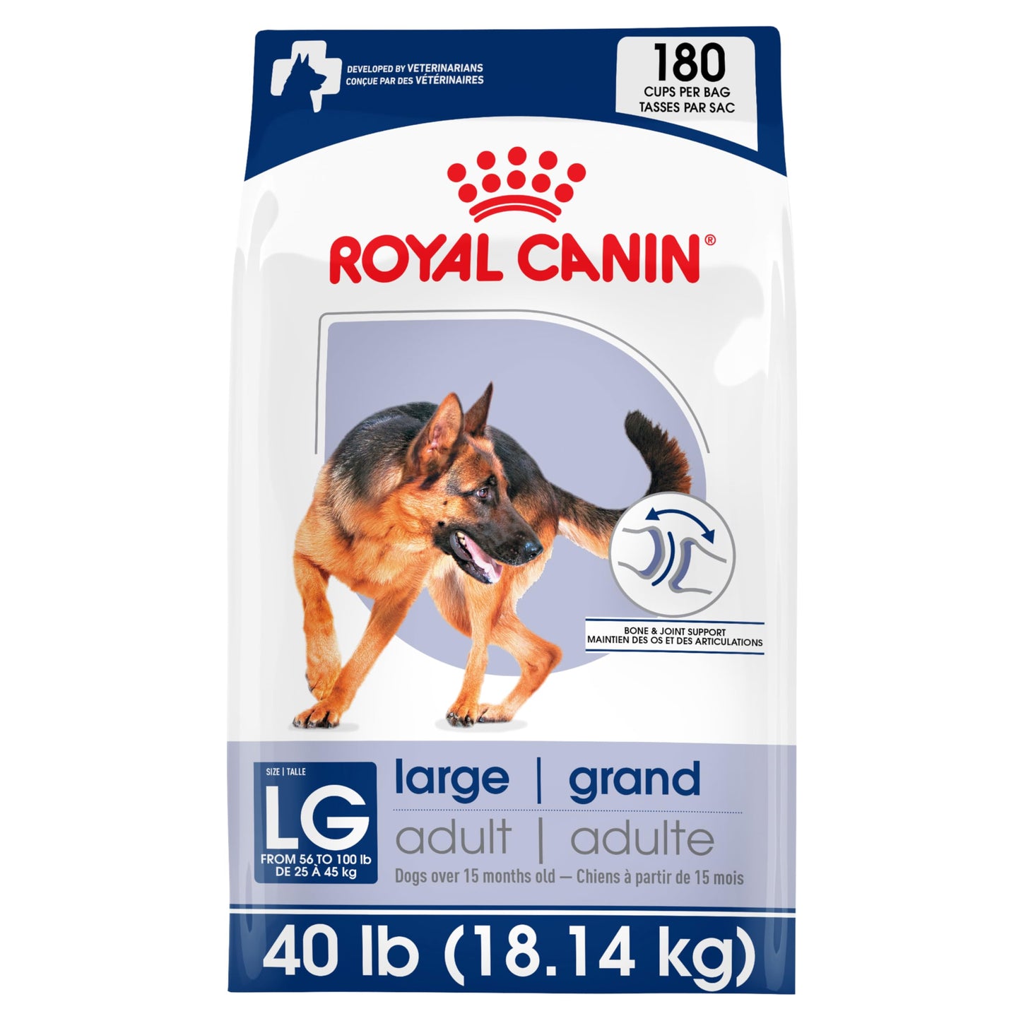 Royal Canin Size Health Nutrition Large Adult Dry Dog Food, 4 lb Bag