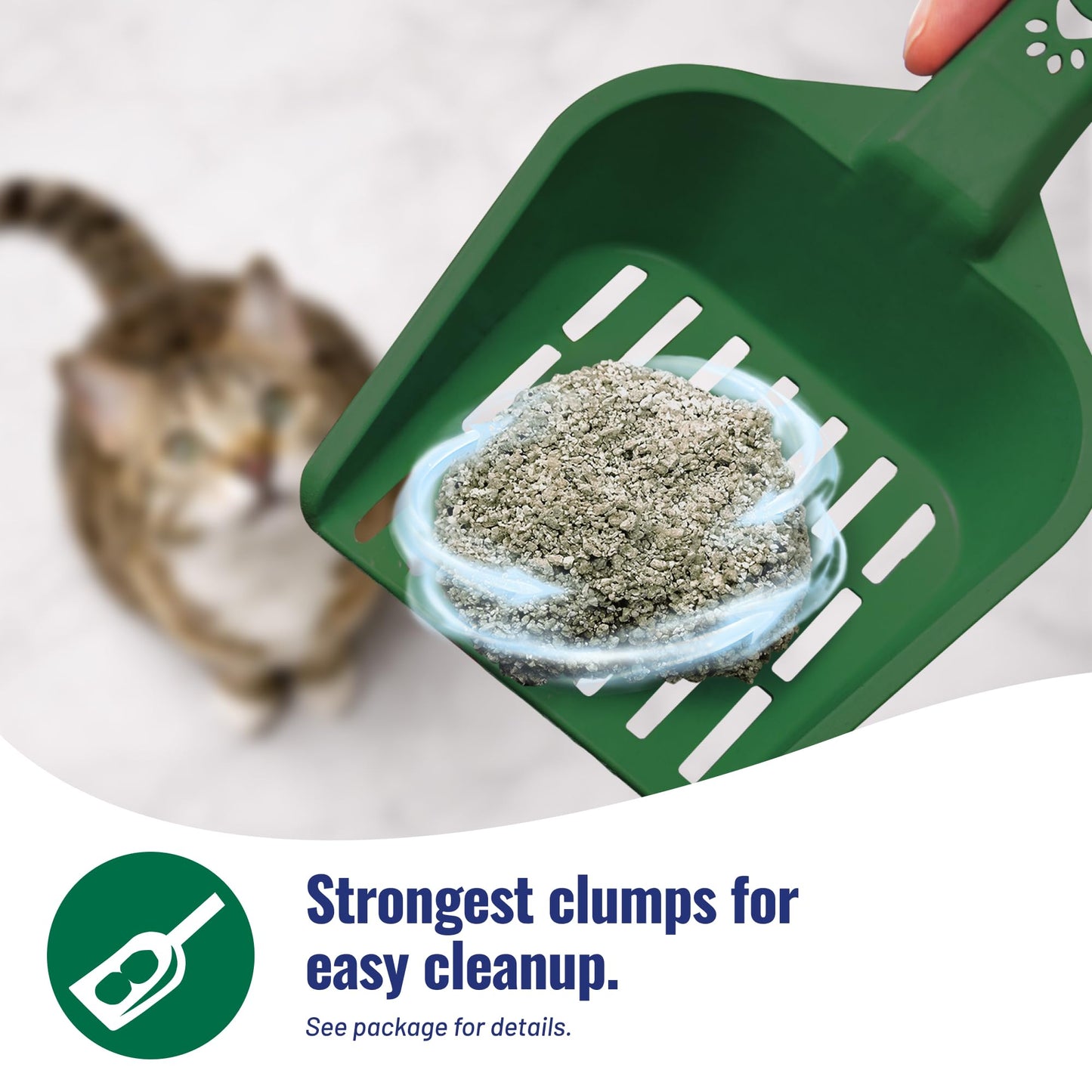 Cat's Pride Max Power: Total Odor Control - Up to 10 Days of Powerful Odor Control - Strong Clumping - 99% Dust Free - Multi-Cat Litter, Scented, 15 Pounds