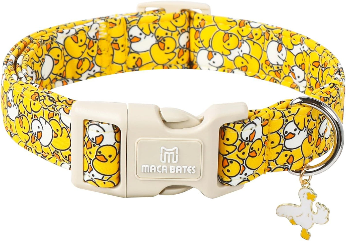 Maca Bates Halloween Pink and Purple Ghost Dog Collar for Large Dogs