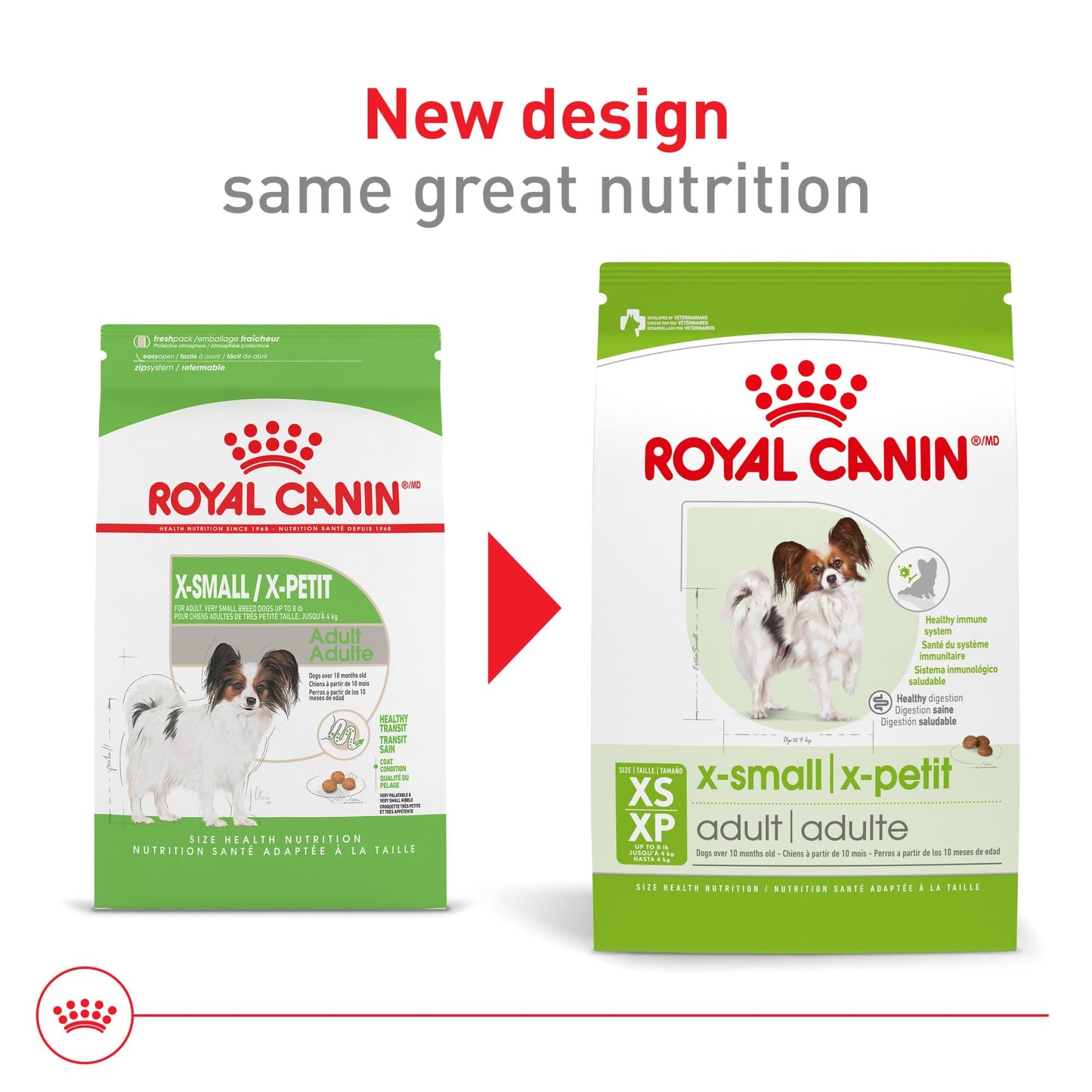 Royal Canin Size Health Nutrition X-Small 7+ Adult Dry Dog Food, 2.5 lb Bag