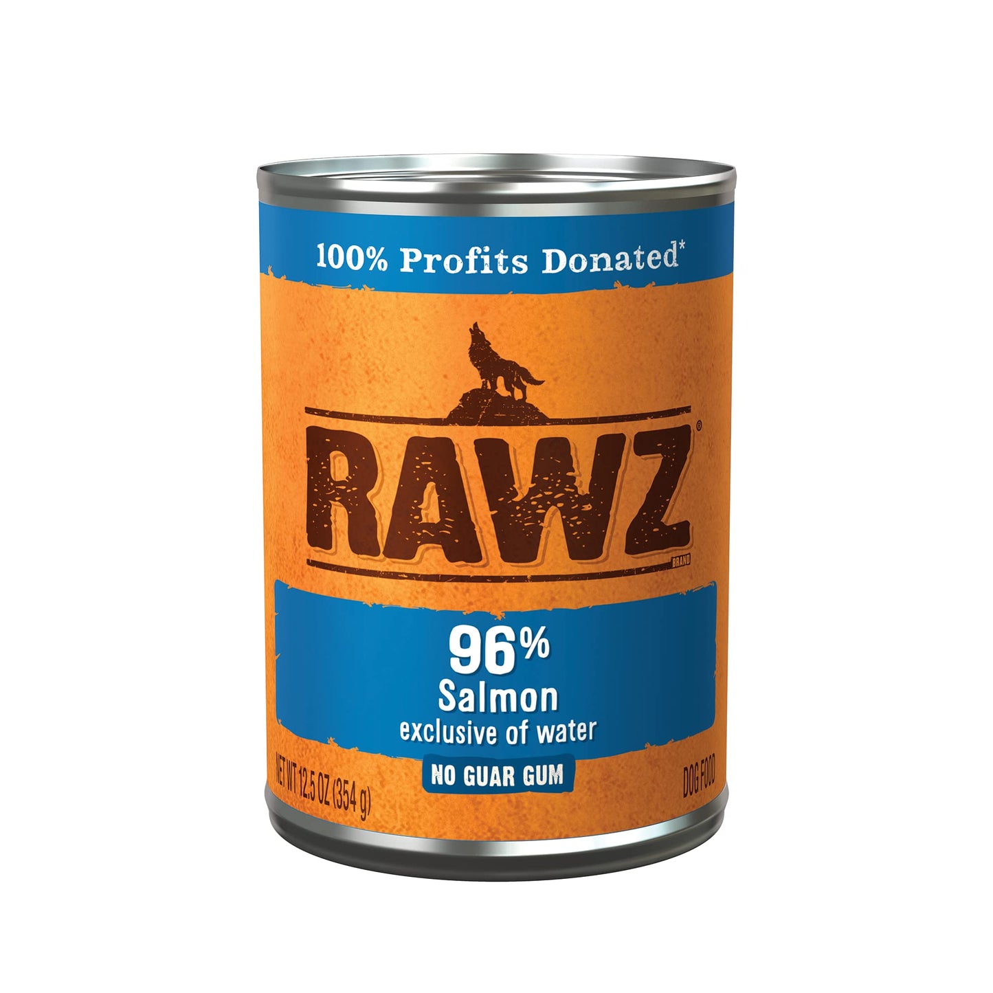 Rawz 96% Meat Canned Wet Food for Dogs 12 Pack/ 12.5 oz. Cans (Beef/Beef Liver)