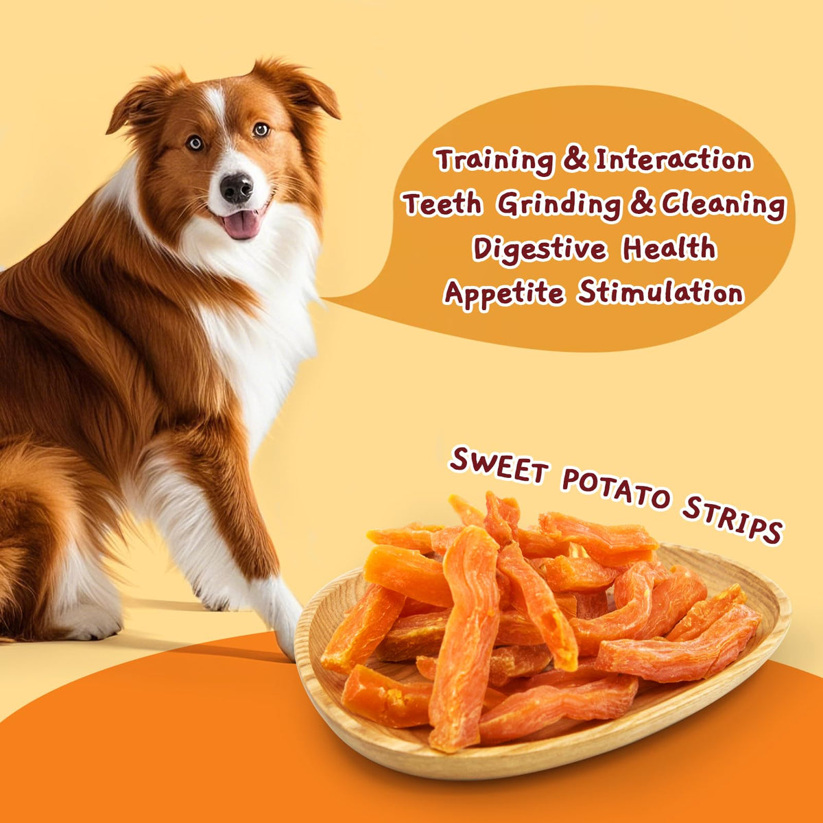Jungle Calling Chicken & Sweet Potato Treats, Fiber-Rich, Digestible Chews