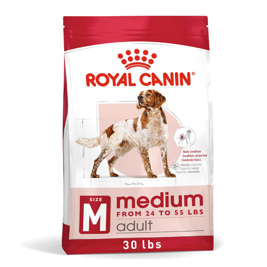 Royal Canin Size Health Nutrition Medium Adult Dry Dog Food, 4 lb Bag