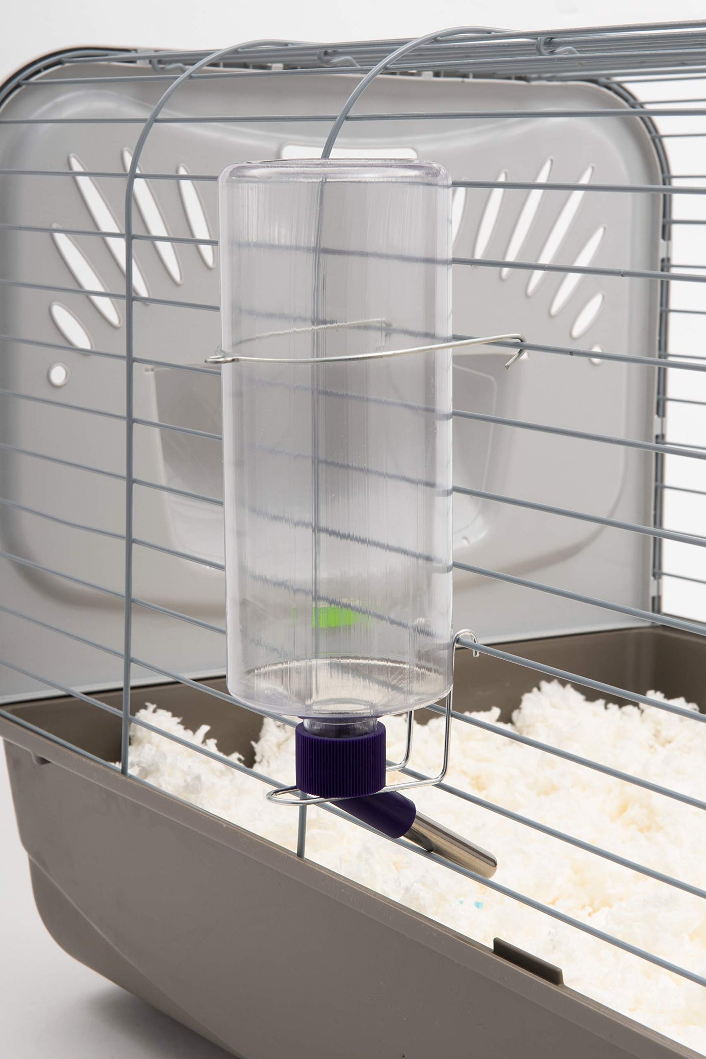 Lixit Standard Cage Water Bottles for Rabbits, Ferrets, Guinea Pigs, Hamsters, Rats, Mice and Other Small Animal's (32 Ounce, Clear)