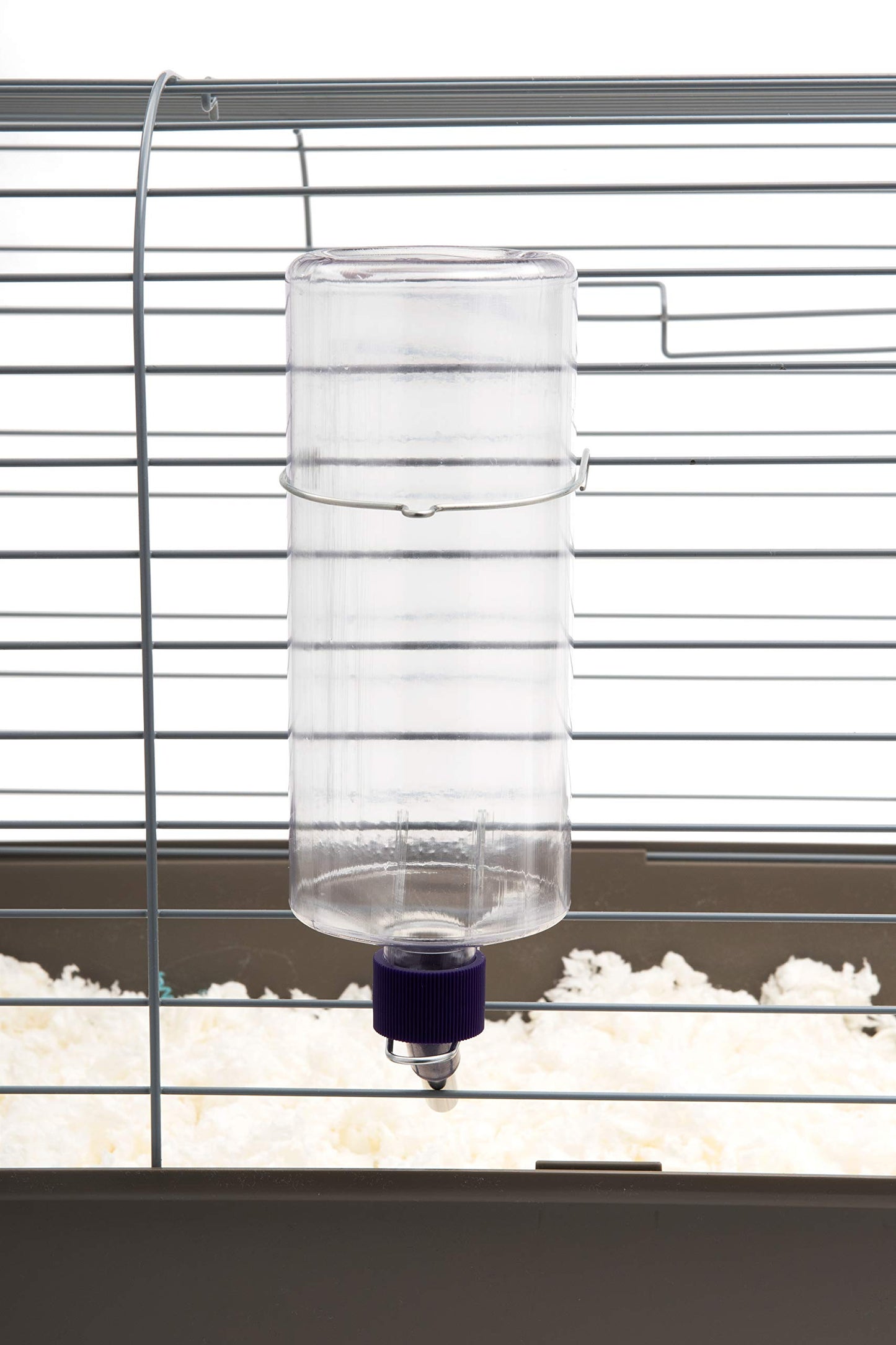 Lixit Standard Cage Water Bottles for Rabbits, Ferrets, Guinea Pigs, Hamsters, Rats, Mice and Other Small Animal's (32 Ounce, Clear)
