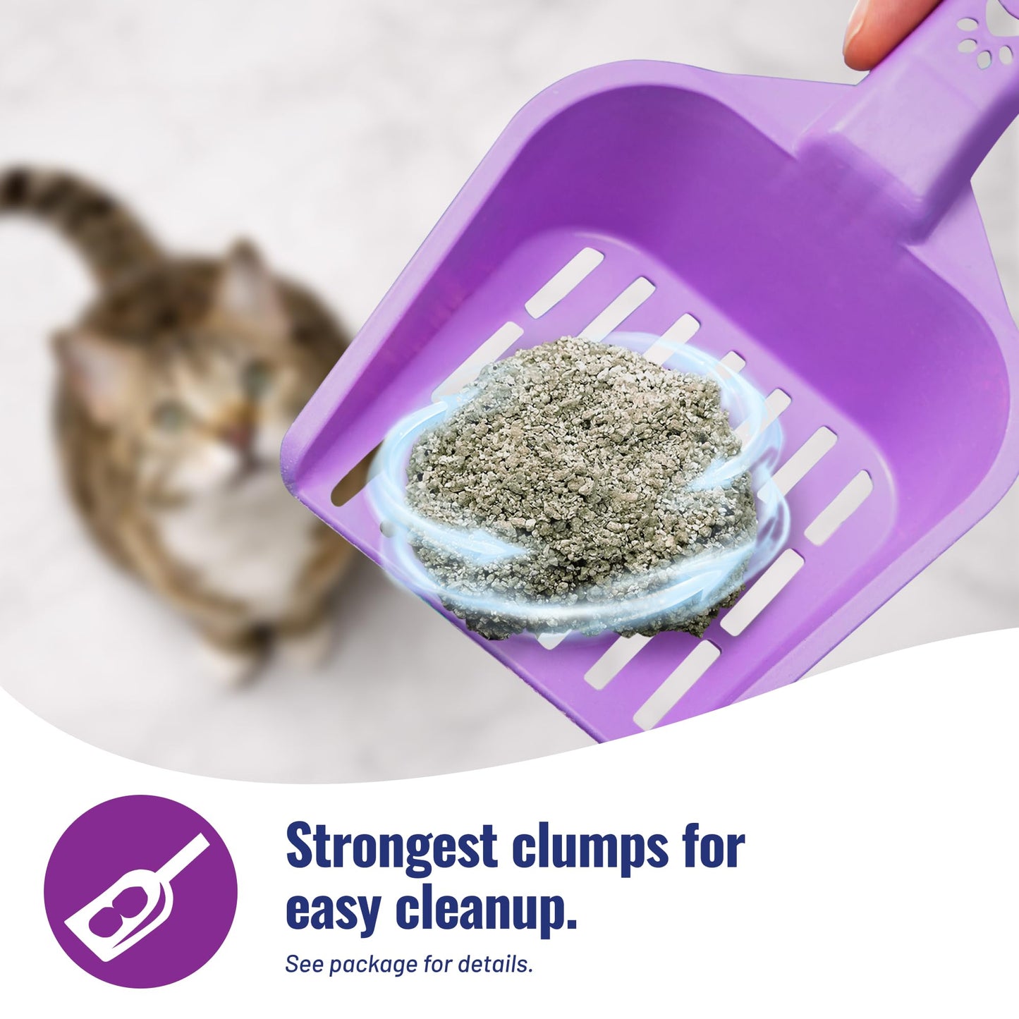 Cat's Pride Max Power: Total Odor Control - Up to 10 Days of Powerful Odor Control - Strong Clumping - 99% Dust Free - Multi-Cat Litter, Scented, 15 Pounds