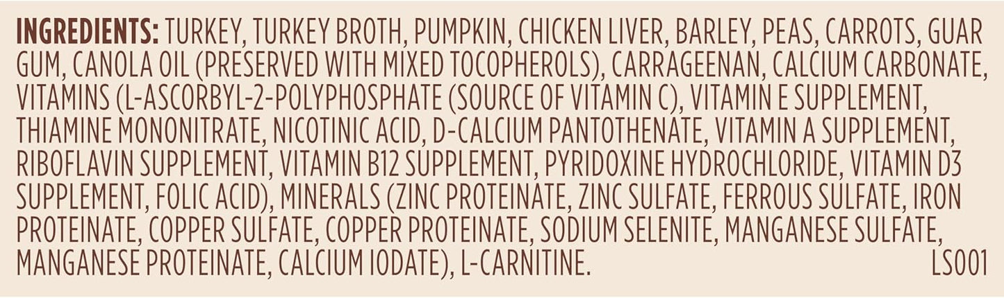 Nutrish Real Beef & Pumpkin Recipe Whole Health Blend Premium Paté Wet Dog Food, 13 oz. Can, 12 Count, Packaging May Vary (Rachael Ray)