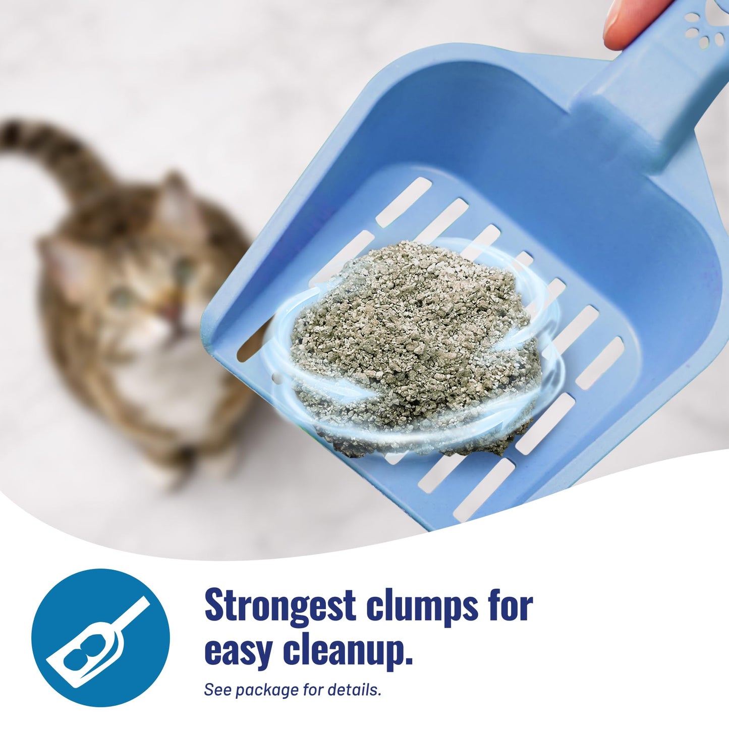 Cat's Pride Max Power: Total Odor Control - Up to 10 Days of Powerful Odor Control - Strong Clumping - 99% Dust Free - Multi-Cat Litter, Scented, 15 Pounds