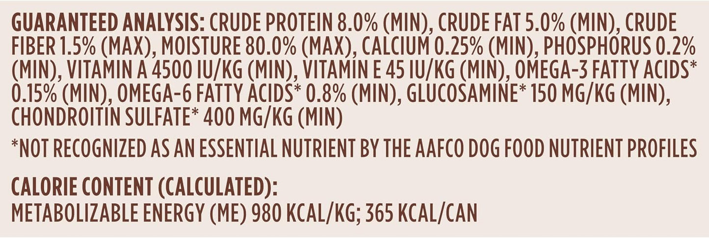Nutrish Rachael Ray Wet Dog Food Chunks in Gravy Real Chicken & Veggies Recipe, 13 oz. Can, 12 Count