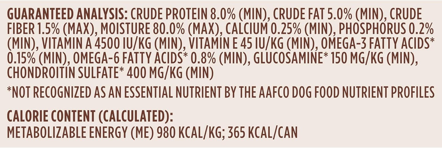 Nutrish Rachael Ray Wet Dog Food Chunks in Gravy Real Chicken & Veggies Recipe, 13 oz. Can, 12 Count