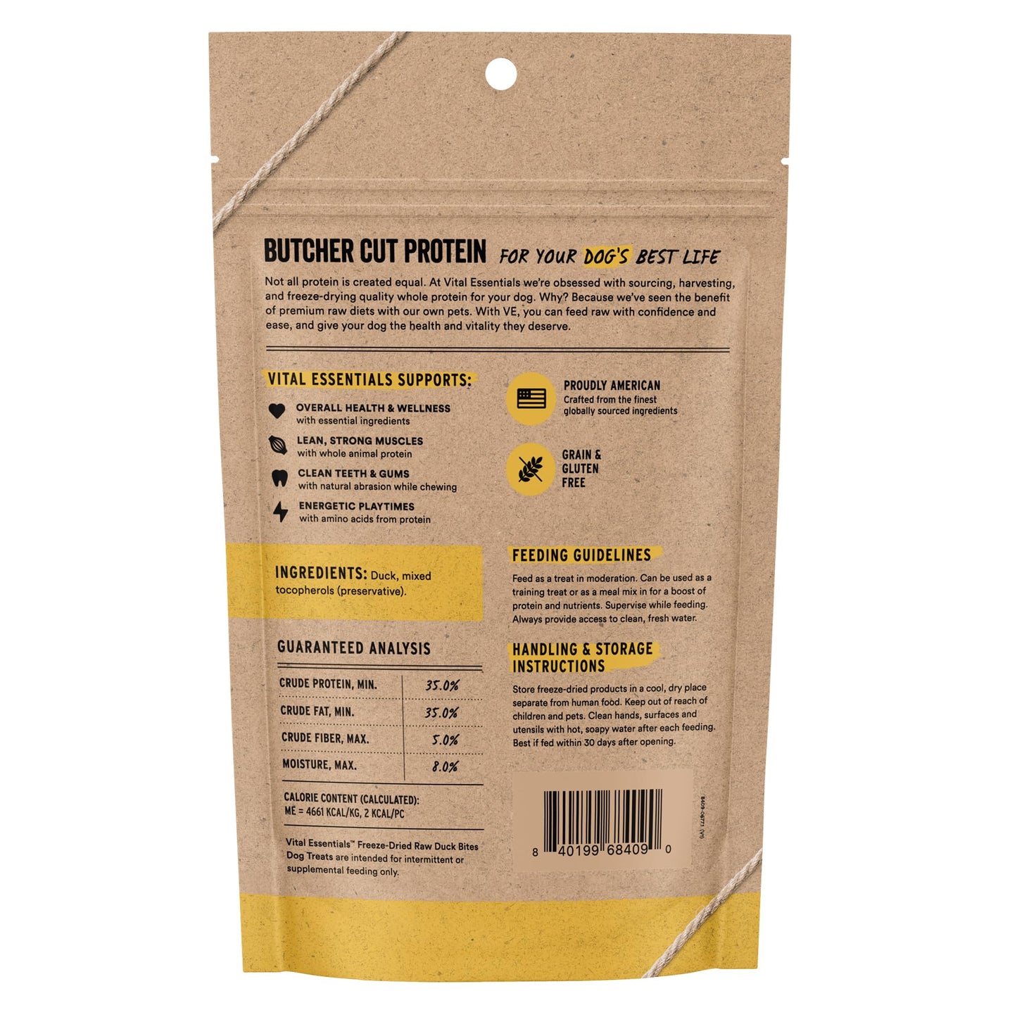 Vital Essentials Freeze Dried Dog Treats | Salmon Bites, Single Protein | Premium Quality | Grain Free Training Treats for Dogs, 2.5 oz Bag