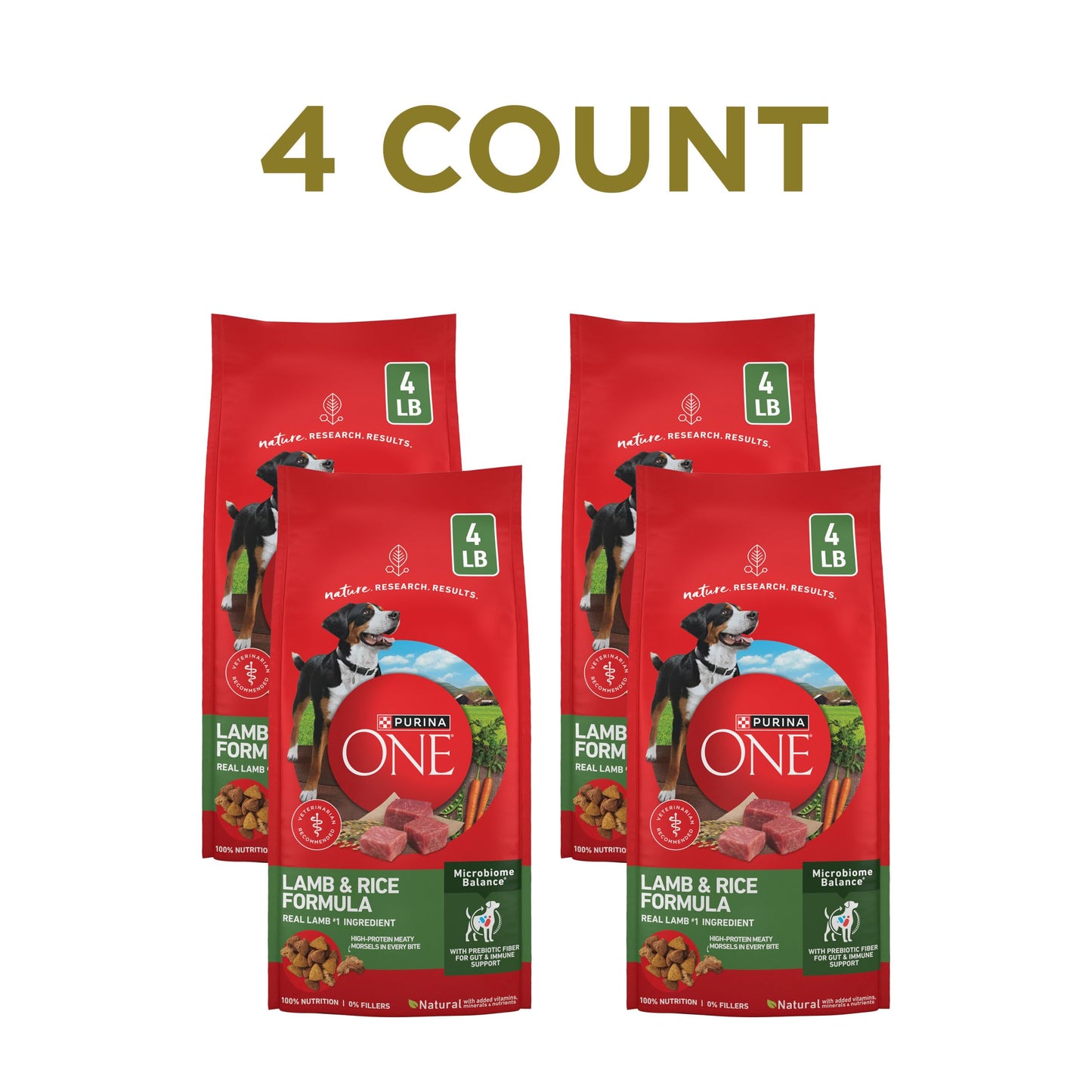 Purina ONE Dry Dog Food Lamb and Rice Formula - 40 lb. Bag