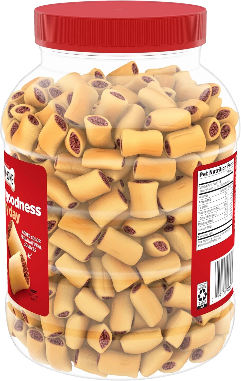 Milk-Bone Spooky Biscuits, Halloween Dog Treats, 24 Oz. Pail