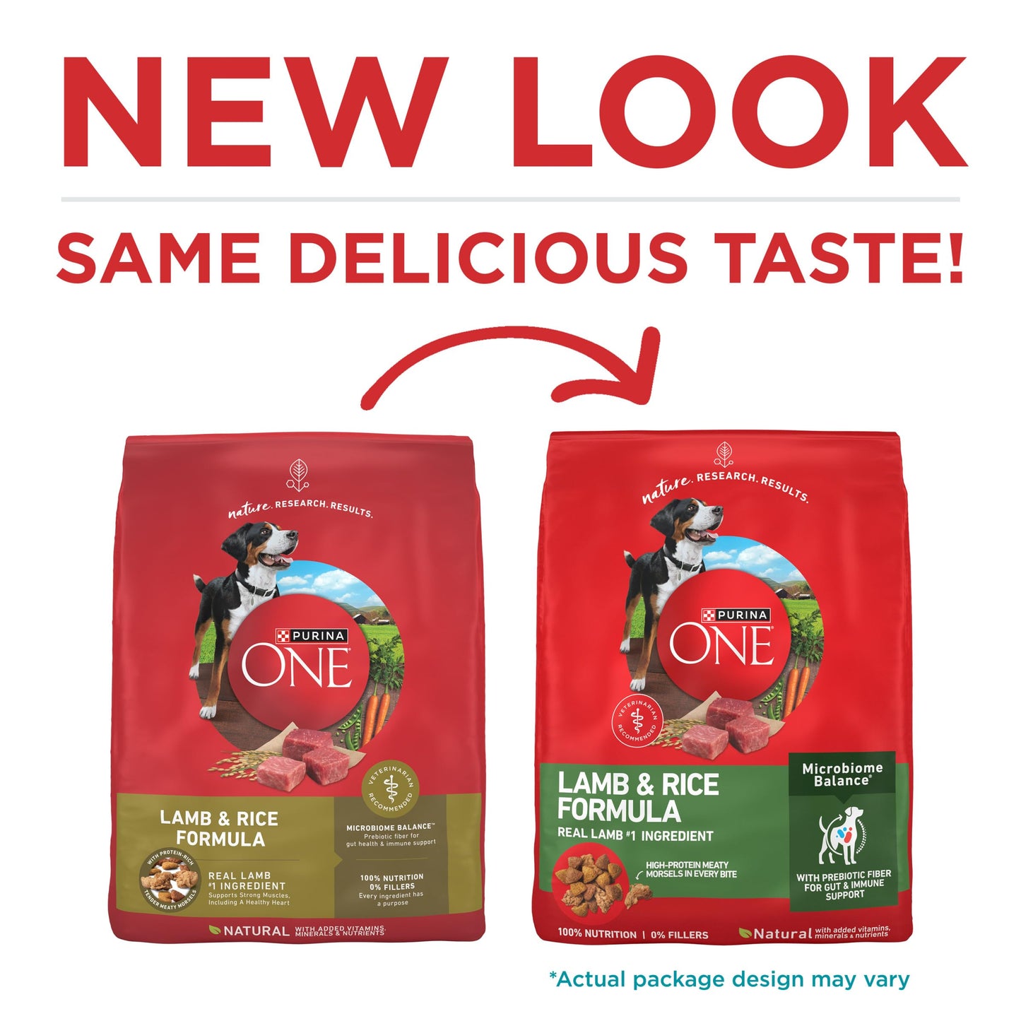 Purina ONE Dry Dog Food Lamb and Rice Formula - 40 lb. Bag