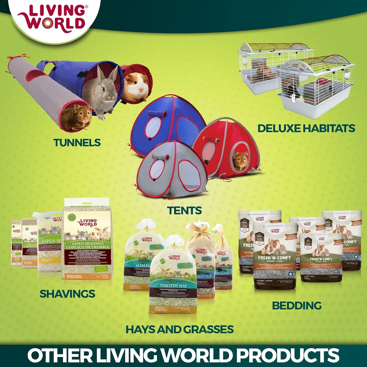 Living World - Millet Spray for Birds, 3.5 Oz – Premium Treat for Budgies, Canaries, Finches, Cockatiels and Other Pet Birds