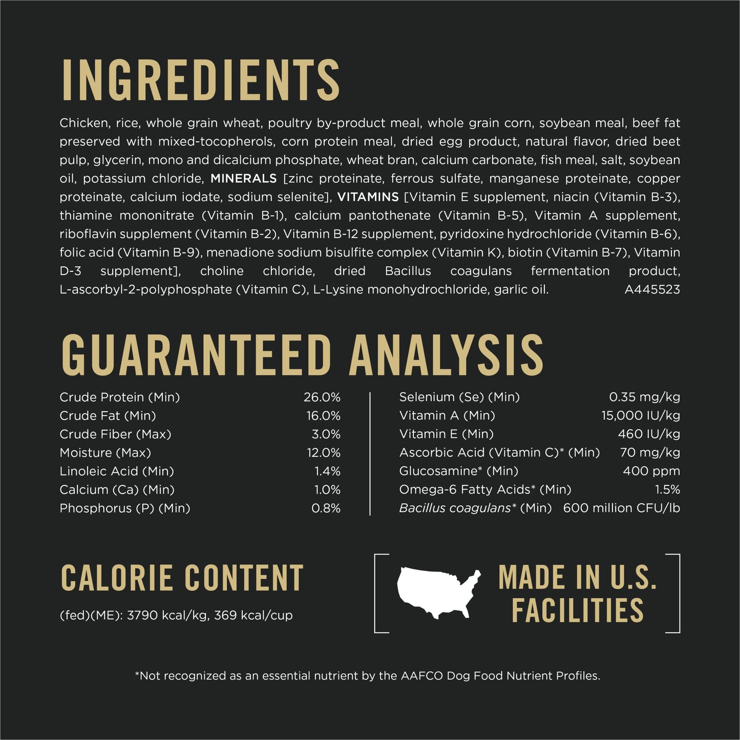 Purina Pro Plan Complete Essentials Shredded Blend Chicken and Rice Dog Food Dry Formula with Probiotics for Dogs - 15 lb.