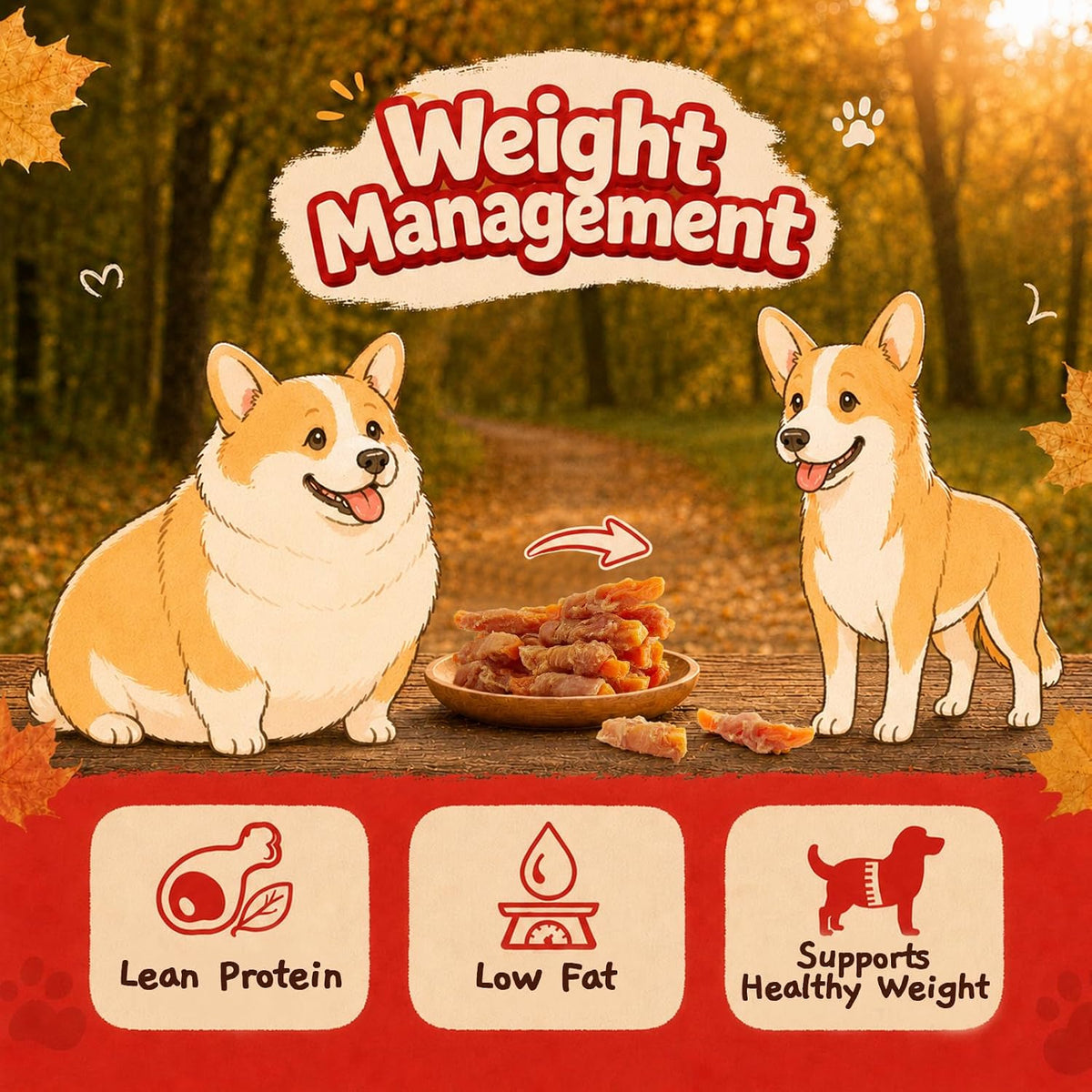 Jungle Calling Chicken & Sweet Potato Treats, Fiber-Rich, Digestible Chews