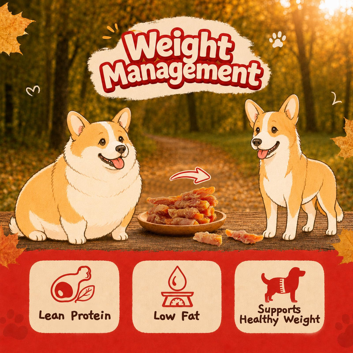 Jungle Calling Chicken & Sweet Potato Treats, Fiber-Rich, Digestible Chews