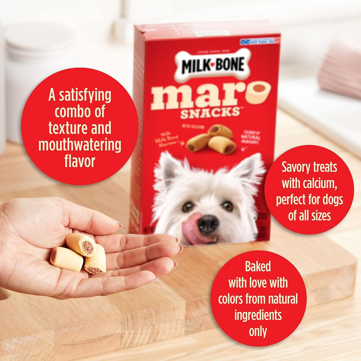 Milk-Bone Spooky Biscuits, Halloween Dog Treats, 24 Oz. Pail