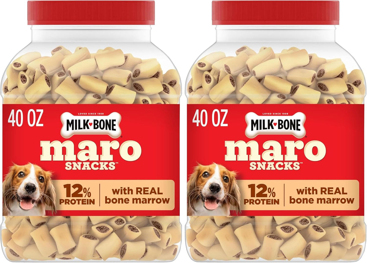 Milk-Bone Spooky Biscuits, Halloween Dog Treats, 24 Oz. Pail