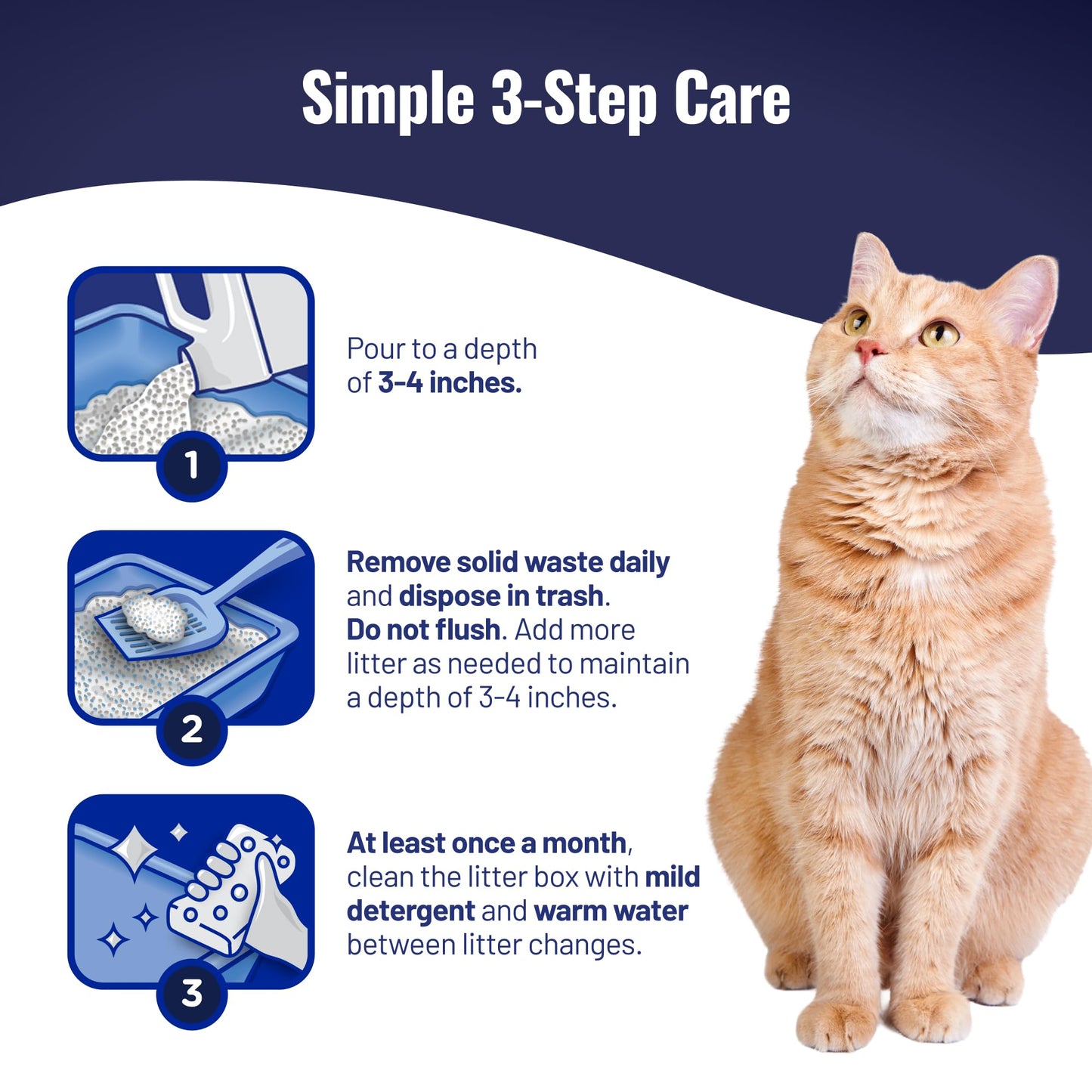 Cat's Pride Max Power: Total Odor Control - Up to 10 Days of Powerful Odor Control - Strong Clumping - 99% Dust Free - Multi-Cat Litter, Scented, 15 Pounds