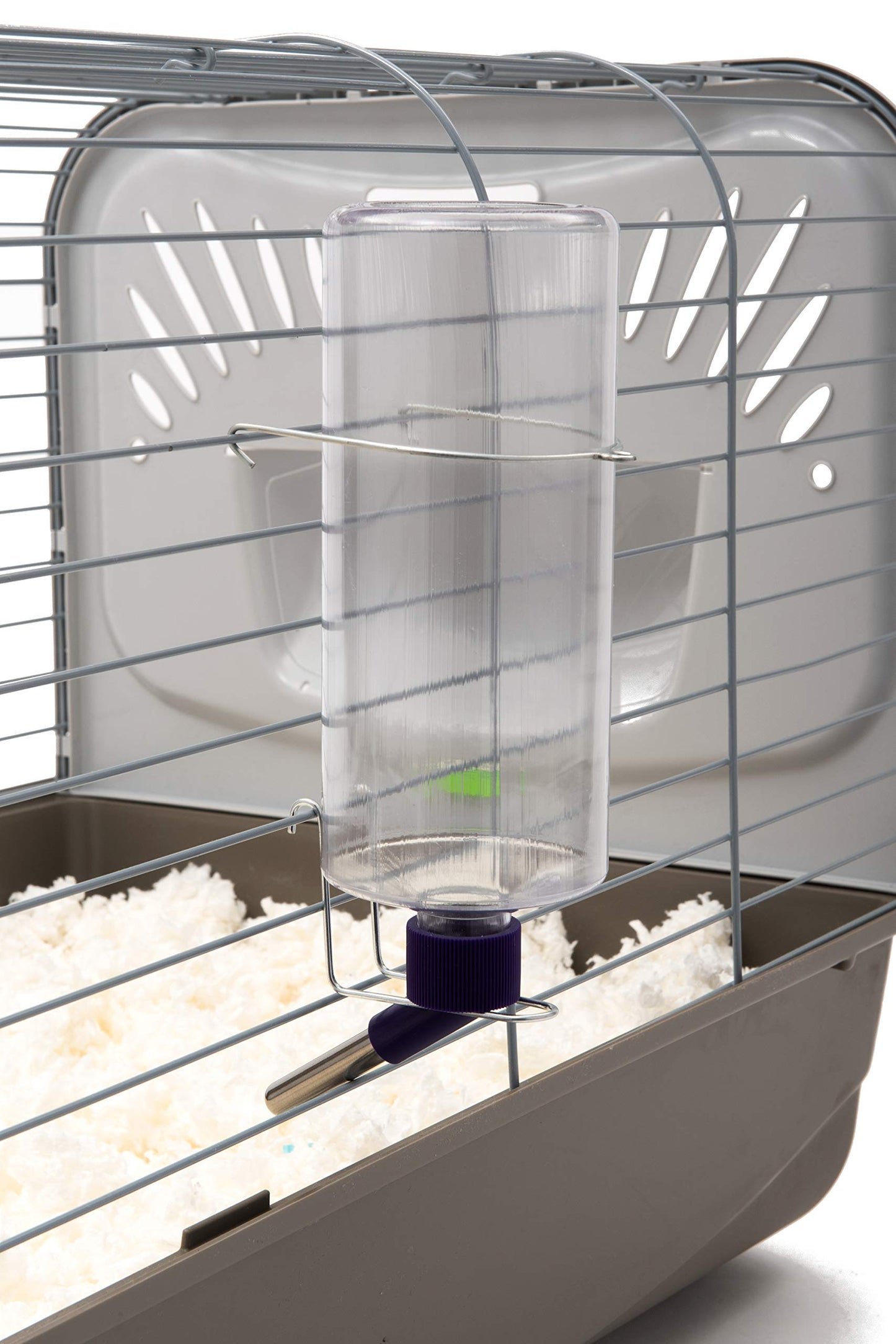 Lixit Standard Cage Water Bottles for Rabbits, Ferrets, Guinea Pigs, Hamsters, Rats, Mice and Other Small Animal's (32 Ounce, Clear)