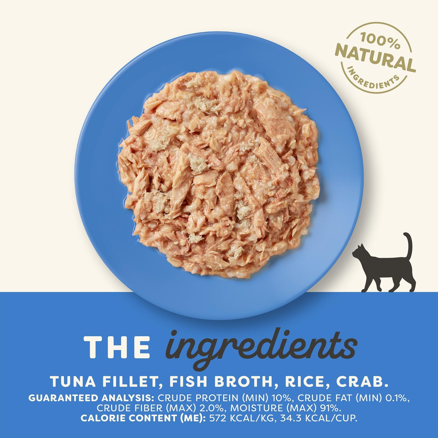 Applaws Natural Wet Cat Food in Broth, Limited and Natural Ingredients, High Protein with No Artificial Additives, Sardine & Mackerel in Broth (10 x 2.12 oz Easy-Open Cups)