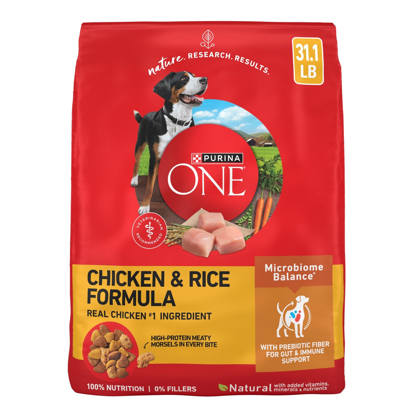 Purina ONE Dry Dog Food Lamb and Rice Formula - 40 lb. Bag